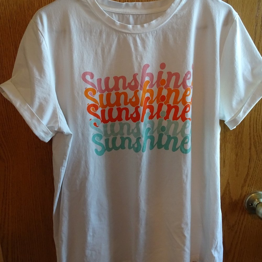 Sunshine Graphic Tee Plus Size 2X